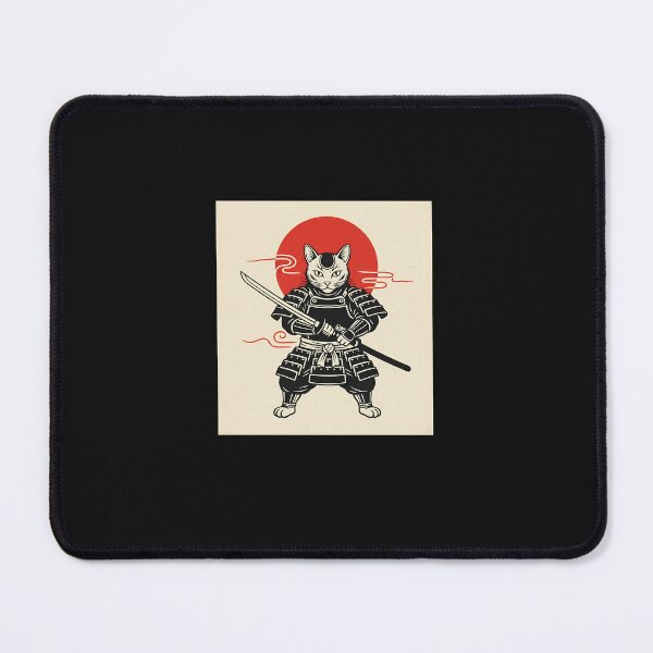 Item preview, Vintage Samurai Cat Warrior designed and sold by SWEET-TINAPAY.