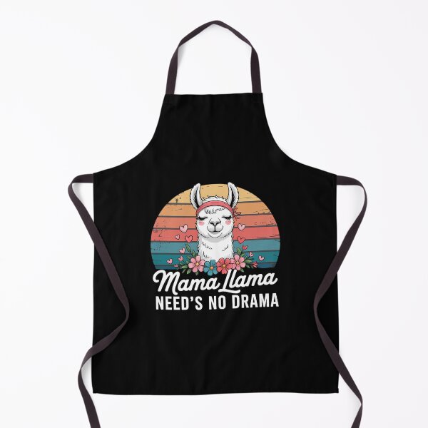 Item preview, Funny Mama-Llama Needs No Drama Women Llama Mom Mothers Day designed and sold by AsteriskDatBArt.