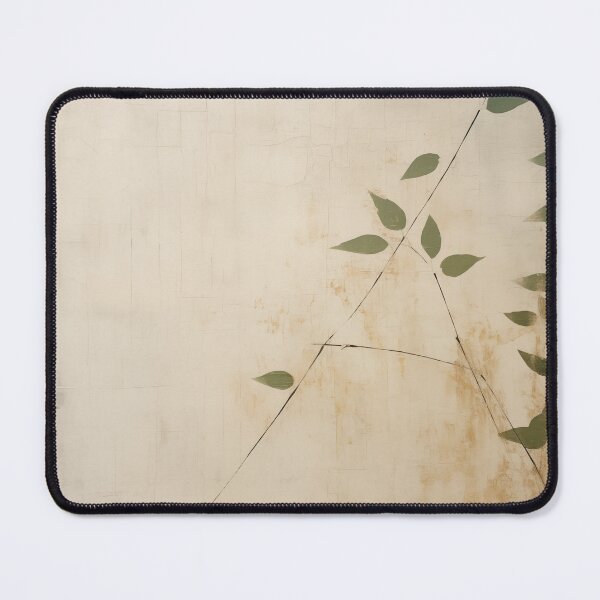 Item preview, Wabi sabi and japandi inspired vintage minimalist tiny abstract leaves designed and sold by filigreedigital.