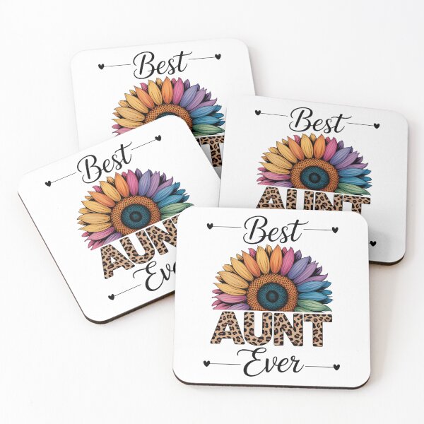 Item preview, Best Aunt Ever Sunflower Leopard Tie Dye Auntie Mothers Day designed and sold by AsteriskDatBArt.