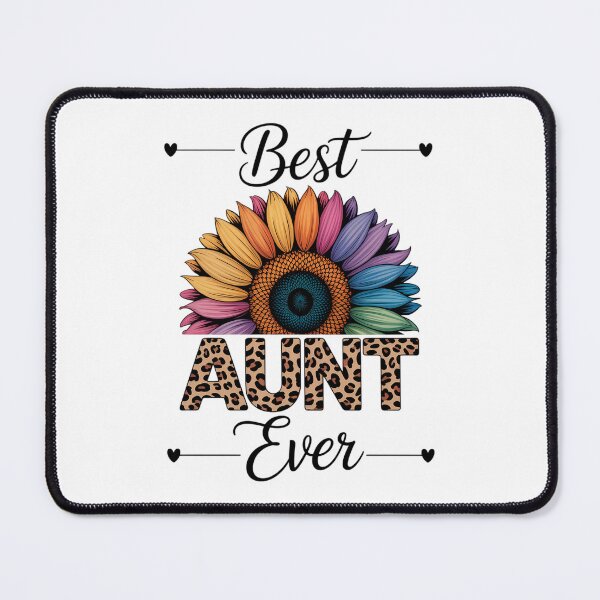 Item preview, Best Aunt Ever Sunflower Leopard Tie Dye Auntie Mothers Day designed and sold by AsteriskDatBArt.