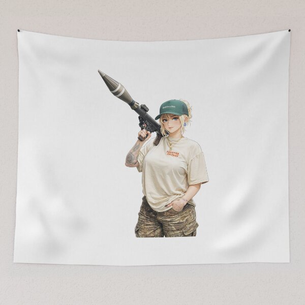 Item preview, Rocket Launcher Girl designed and sold by RAWLIFEGRAPHIC.