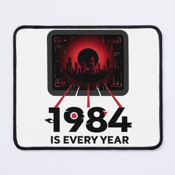 Item preview, 1984 Is Every Year – Permanent Surveillance (Dystopian Illustration) designed and sold by DandoLaTalla.