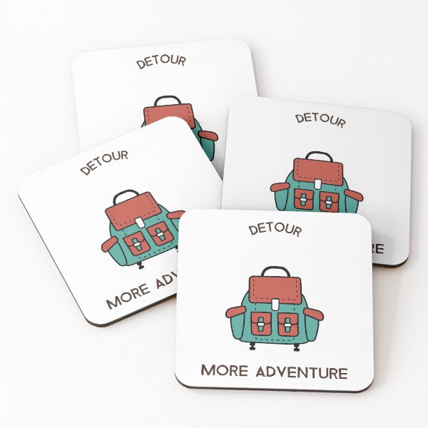 Item preview, Detour More Adventure – Funny Travel Adventure Shirt designed and sold by Homelife3.