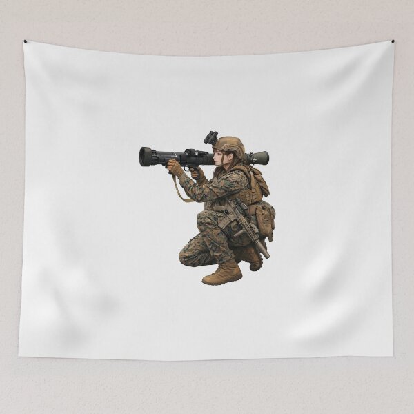Item preview, Rocket Launcher Girl designed and sold by RAWLIFEGRAPHIC.