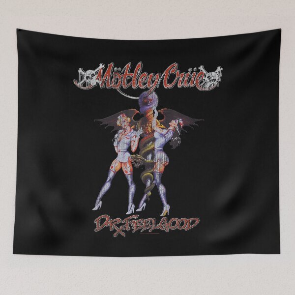 Item preview, Motley Crue Dr Feelgood Era Rock Character Art designed and sold by ThorstenEggers.