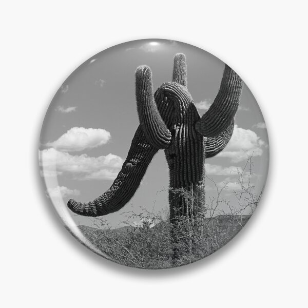Item preview, Elephant Saguaro BW designed and sold by WrightDesignsUS.
