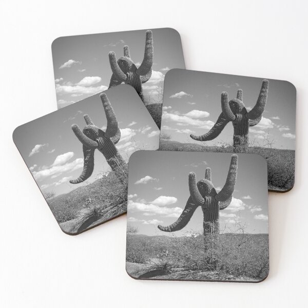 Item preview, Elephant Saguaro BW designed and sold by WrightDesignsUS.