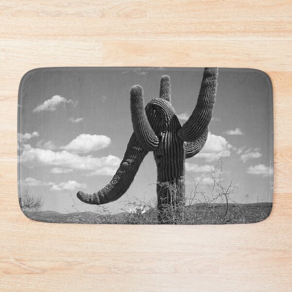 Item preview, Elephant Saguaro BW designed and sold by WrightDesignsUS.