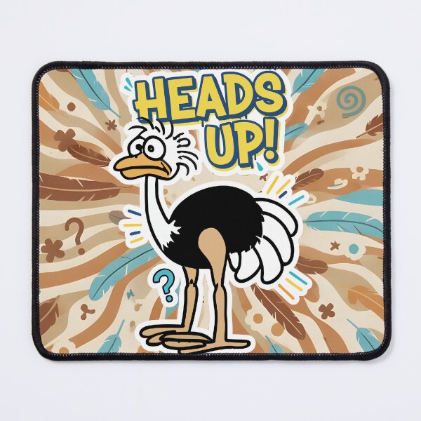 Item preview, ostrich heads up designed and sold by Taridesign.
