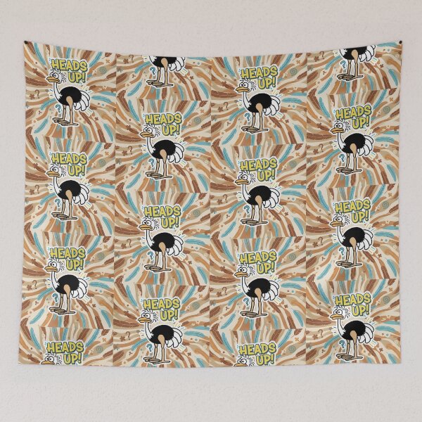 Item preview, ostrich heads up designed and sold by Taridesign.