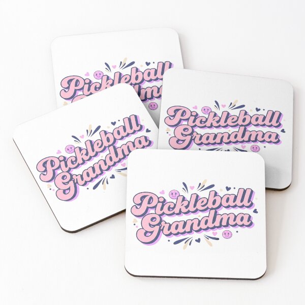 Item preview, Pickleball Grandma Retro Script T-Shirt | Playful Senior Athlete Gift | Fun Activewear for Grandmothers designed and sold by FitEnvy.