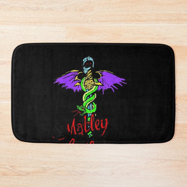 Item preview, Motley Crue Snake Wings Gothic Metal Illustration designed and sold by MatthiasFruehau.