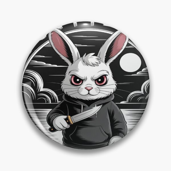 Item preview, Rabbit Pun Don´t Fluff With Me Evil Bunny Costume Halloween designed and sold by Dolostope.
