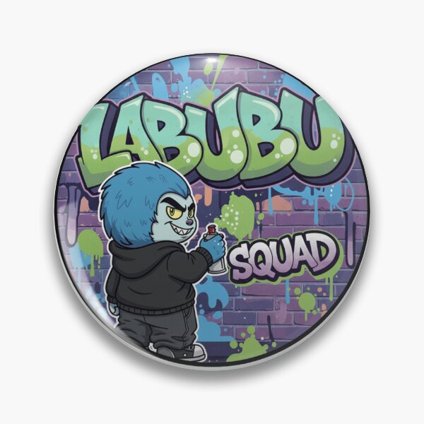 Item preview, Labubu Squad: Bomb Rush Graffiti Edition designed and sold by Pixel & Beyond.