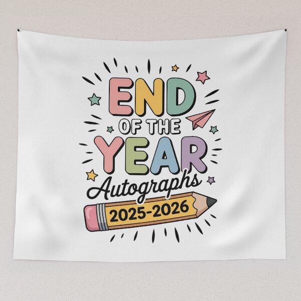 Item preview, End Of The Year Autographs 2025-2026 Last Day of School designed and sold by EllenJast.
