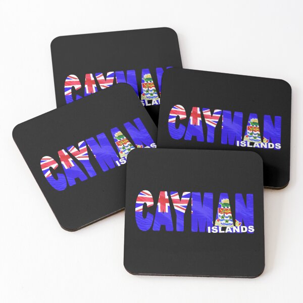 Item preview, CAYMAN ISLANDS - Flag Flying in Wind cut to Letters Souvenir Sticker Shirt designed and sold by Adam Gormley.