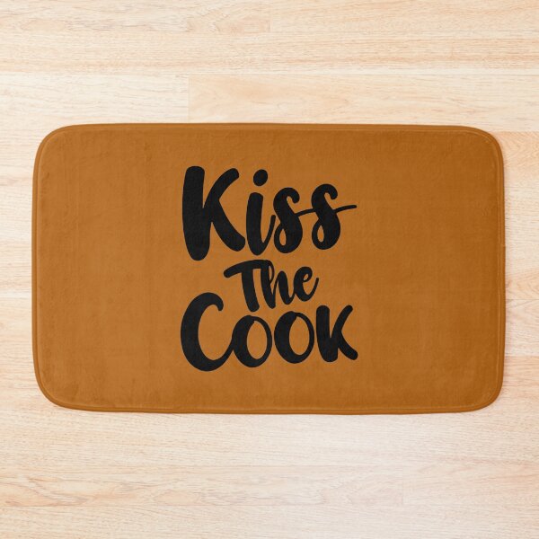 Item preview, Kiss The Cook. Funny Cooking Quote. Novelty Cooking. Kitchen Quote.  designed and sold by DesignHouse07.