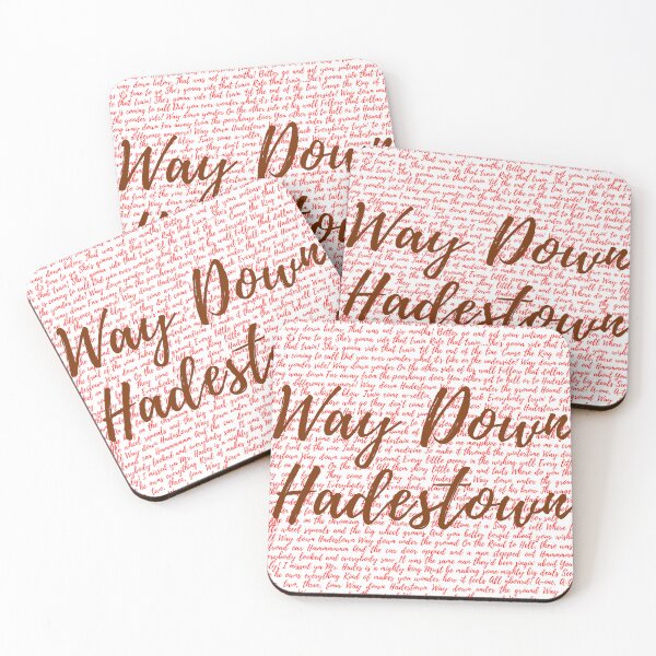 Item preview, Hadestown Lyrics designed and sold by broadwaygirl142.