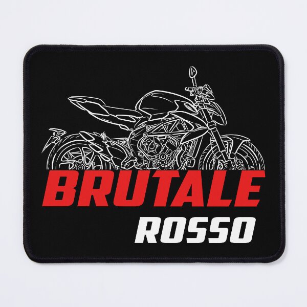 Item preview, Motorcycle MV Agusta Brutale Rosso 2021-2022, biker designed and sold by ThrottleArts.