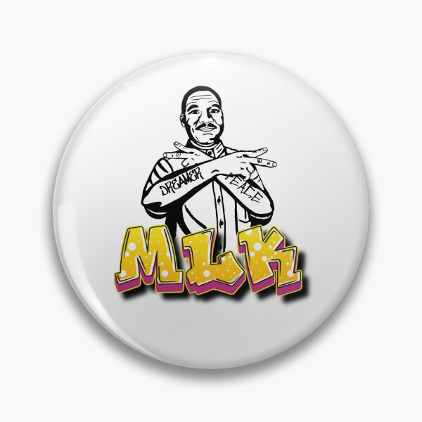 Item preview, Martin Luther King if he was a part of Hiphop graffiti culture. designed and sold by Blockhead Designs.