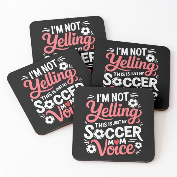 Item preview, I'm Not Yelling This Is My Soccer Mom Voice Mother's Day designed and sold by CruelShadesSt.