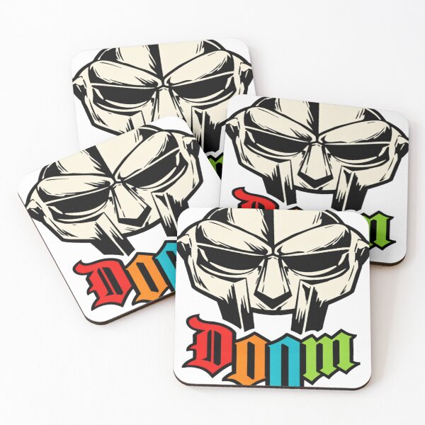 Item preview, MF DOOM Mask Colorful Gothic Typography Hip Hop Tribute designed and sold by Gramemptere2001.