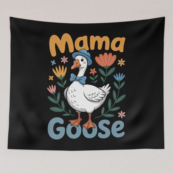 Item preview, Cute Floral Mama Goose Mother's Day designed and sold by CruelShadesSt.