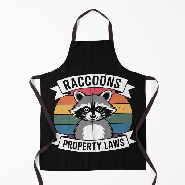 Item preview, Racoons Lover Vintage Raccoons Property Laws designed and sold by Dolostope.