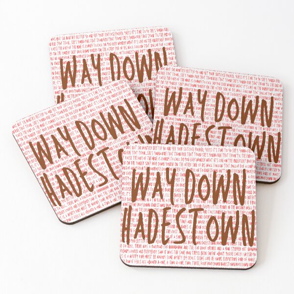Item preview, Hadestown Lyrics designed and sold by broadwaygirl142.
