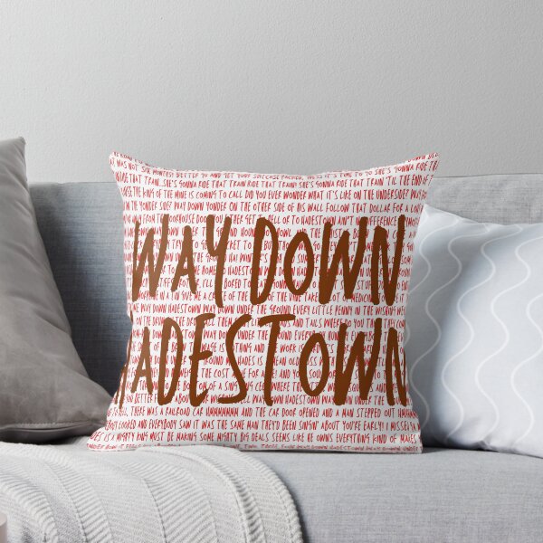 Item preview, Hadestown Lyrics designed and sold by broadwaygirl142.