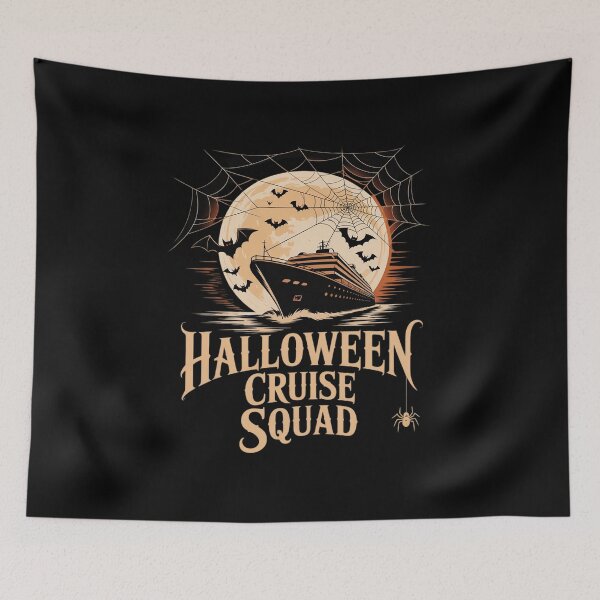 Item preview, Halloween Cruise Squad Family Cruising Cruise Squad designed and sold by skanderio.