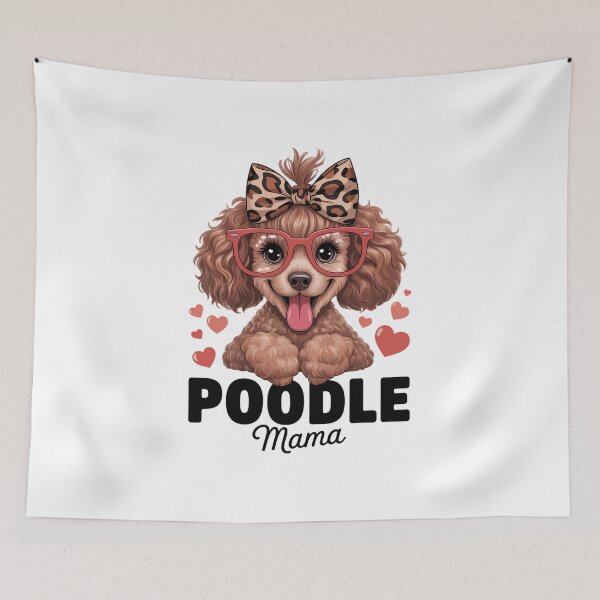 Item preview, Funny Poodle Mama Poodle Dog Lover Mom Mothers Day designed and sold by CruelShadesSt.