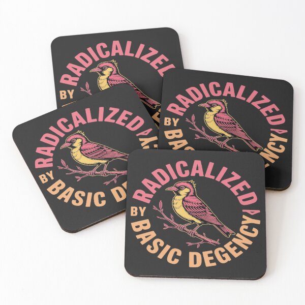 Item preview, Radicalized by Basic Decency Funny Feminist Activist Gifts designed and sold by Dolostope.
