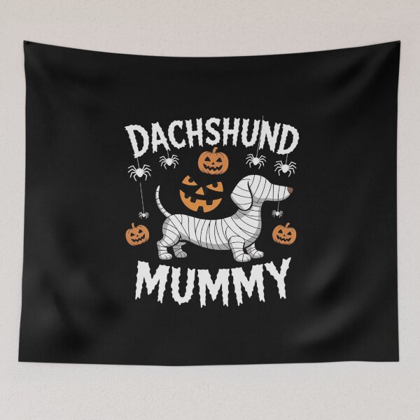 Item preview, Halloween Dachshund Weenie Sausage Mummy Dog Costume designed and sold by skanderio.