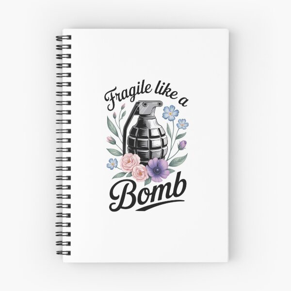 Item preview, Fragile Like A Bomb Flower Floral Mother Day Feminist designed and sold by EllenJast.