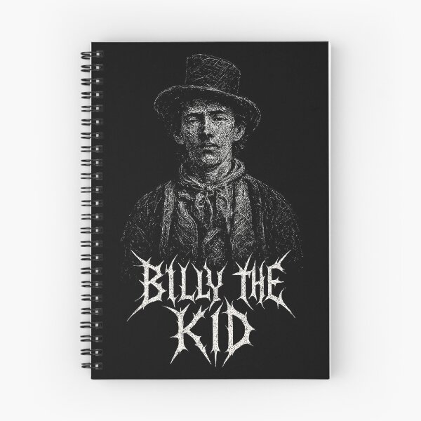 Item preview, Billy the Kid Outlaw – Western Gunslinger Metal Style Artwork designed and sold by Mortisigil.