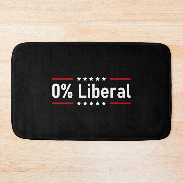 Item preview, 0% Liberal Zero Percent Anti Liberal - Red Republican Flag designed and sold by jakaun.