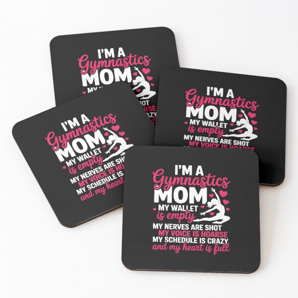 Item preview, Gymnastics Mom Proud Gymnast Mommy Funny Mother's Day designed and sold by CruelShadesSt.