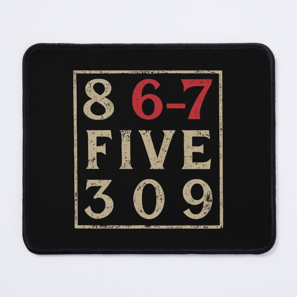 Item preview, 8 6-7 Five 309 6 7 Meme Six Seven Vintage designed and sold by jakaun.