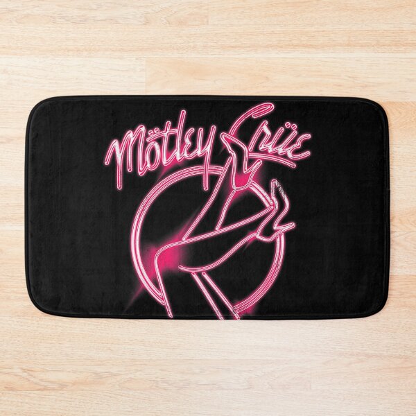 Item preview, Motley Crue Neon Script Logo Retro Rock Design designed and sold by isaacfvt.