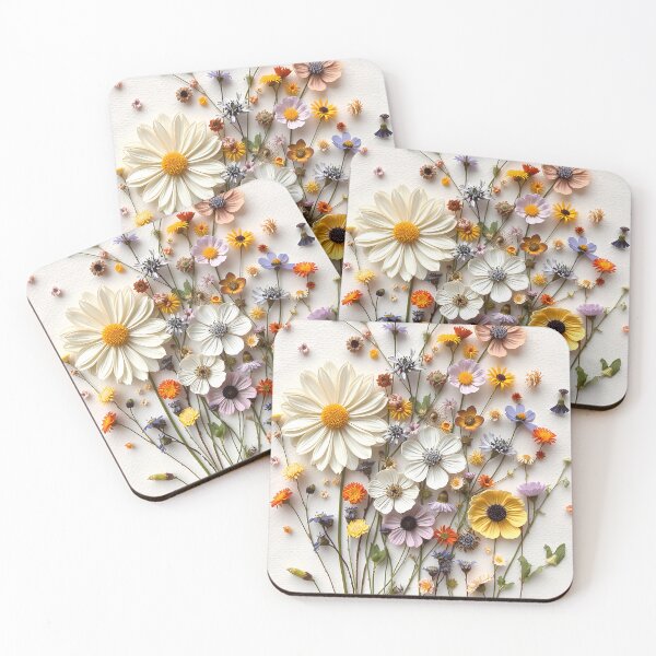 Item preview, The Colorful Dried Wildflowers designed and sold by SparkSpiral.