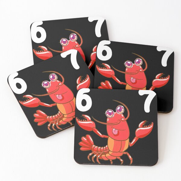 Item preview, Cute Lobster Counting 67 Six Seven Design designed and sold by LashondaGreen89.