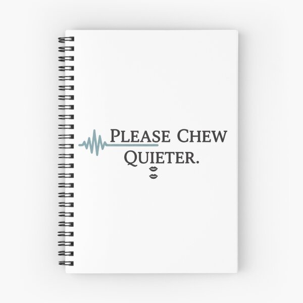 Item preview, Please Chew Quieter - Minimalist Soundwave and Lips Graphic designed and sold by axiksa10.