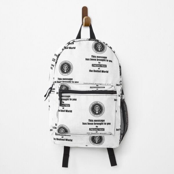 Item preview, A Message from [REDACTED] (Black) designed and sold by  Enjoy Artwork .