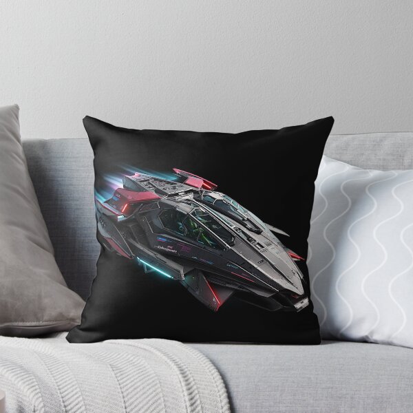 Artikelvorschau, Cyberpunk-Sci-Fi-Raumschiff entworfen und verkauft von aykiradesigns.