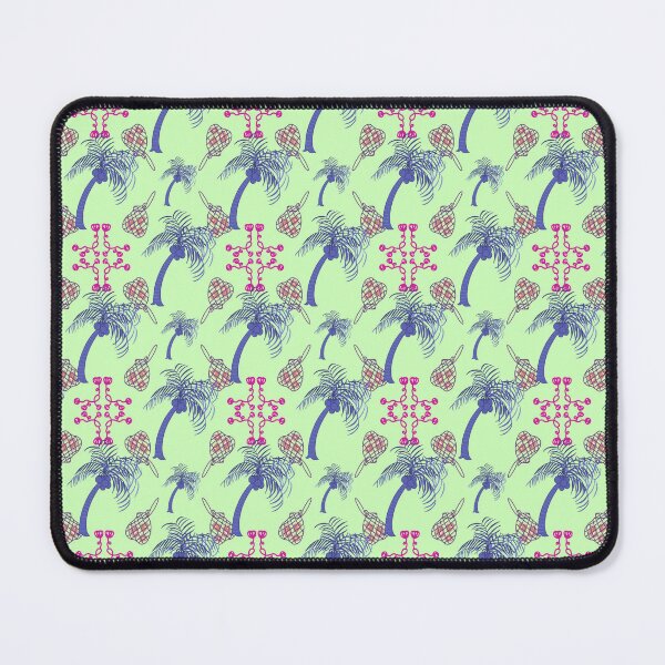 Item preview, Playful Tropical Palm Pattern designed and sold by thanratdesign.