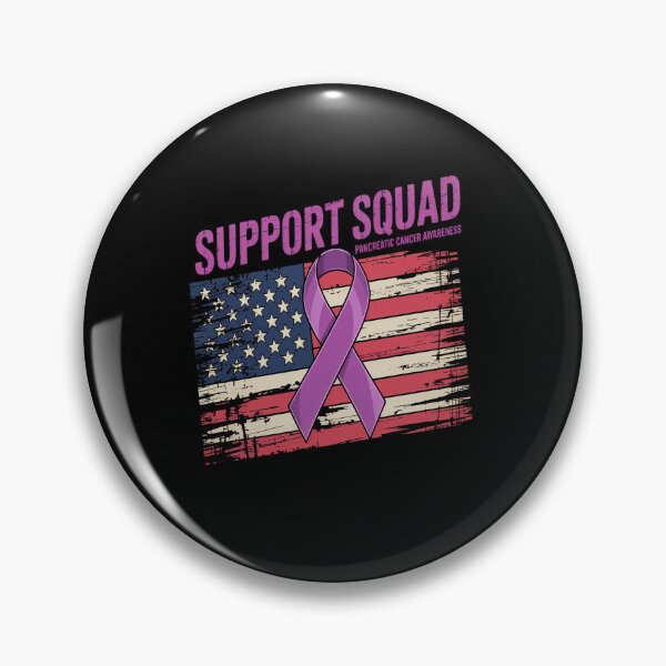 Item preview, Pancreatic Cancer Support Squad Pancreatic Cancer Awareness designed and sold by SIGORDESIGN.