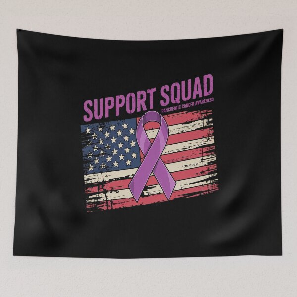 Item preview, Pancreatic Cancer Support Squad Pancreatic Cancer Awareness designed and sold by SIGORDESIGN.