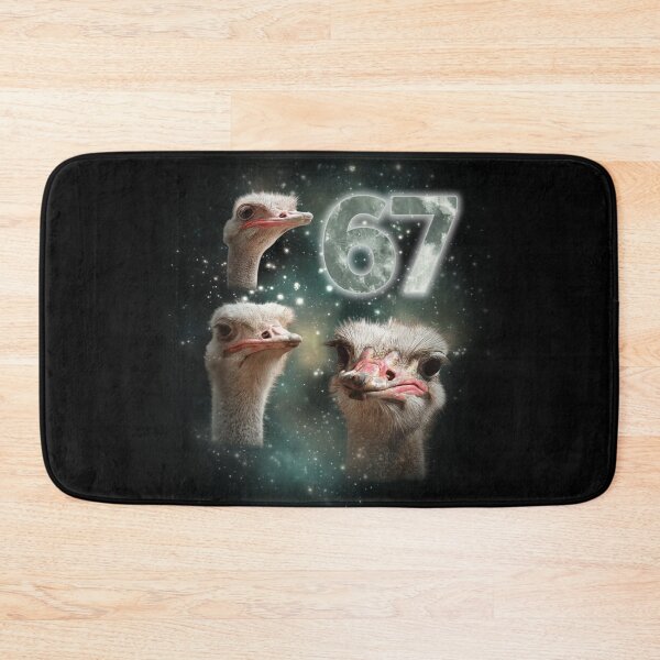 Item preview, Funny Ostrich Moon 67 Six Seven Space T-Shirt designed and sold by LashondaGreen89.